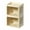 B, variant on Lume Wear Foldable Double Door Storage Box with Flat Lid And White Drawer a Collapsible Organizer for Home. A Fabric Bin with Transparent Window for Clothes Toys And Bedding