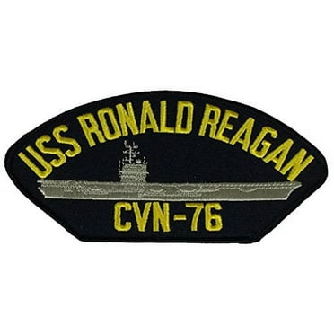 USS RONALD REAGAN CVN-76 PATCH - Multi-colored - Veteran Owned Business