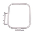 thumbnail image 1 of Sewing Embroidery Hoop White Retro Strong For Brother Innovis Plastic Accurate Stretching Frame Accessories, 1 of 6