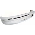 thumbnail image 4 of Geelife Pair Bumper Face Bars Set of 2 Front Chrome For Bronco F150 F250 F350 Truck, 4 of 12