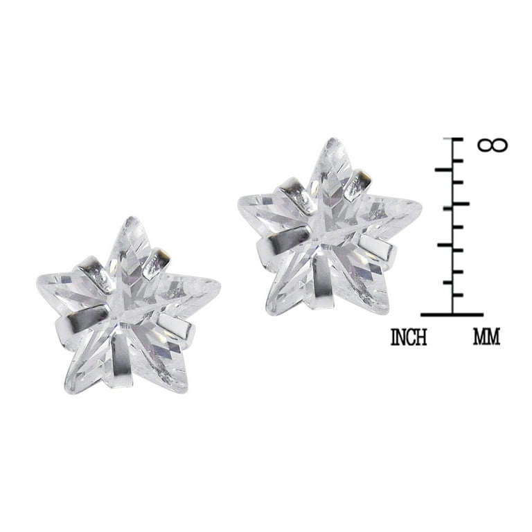 Cubic zirconia deals earrings walmart