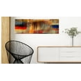 thumbnail image 2 of Tiptophomedecor Abstract Canvas Wall Art - Autumn Rain - Stretched & Framed Ready To Hang Art, 2 of 3