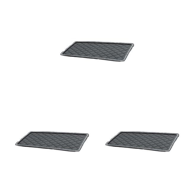 Sidaley Alfombrilla antideslizante para salpicadero de coche, alfombrilla adhesiva con diamantes de imitación para modificación de llaves de Type1 NO1