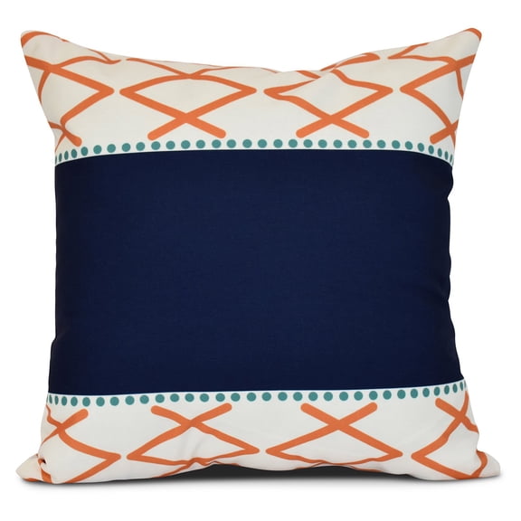Simply Daisy, Knot Fancy, Geometric Print Pillow