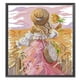 thumbnail image 2 of Bordado 2 hebras parciales de 14 quilates Impreso Girasol Chica Punto de cruz (RA483) FLhrweasw Nuevo, 2 of 9