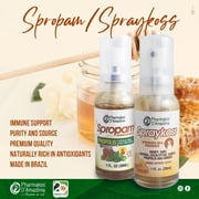 Pharmakos Amazon – Spropam Mouth Flavoring Natural Spray , Bee Propolis Extract-Natural Immune Support & Sore Throat Relief, 1.00 Fl Oz (Pack of 1)