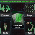 thumbnail image 3 of Kits de maquetas de metal 3D Yuezudpo Scorpion de Metal Puzzle para adultos, 3 of 6