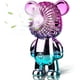thumbnail image 1 of Portable Fan,mini Cute Bear Desk Fan Small Quiet,3-speed Adjustable Usb Powered Fan,electroplating C, 1 of 5