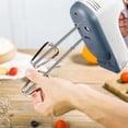 thumbnail image 3 of Electric Hand Mixer, 7-Speed Lightweight Handheld Mixer with Beaters & Dough Hooks for Baking & Cooking, 3 of 6