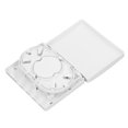 thumbnail image 5 of Veeki FTTH Fiber Distribution Box Splitter Wall Hanging Dustproof ABS Mini Fiber Optic Distribution Box with 4 Long Screws for Desktop24057366, 5 of 5