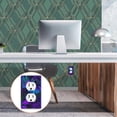 thumbnail image 6 of Yayeee Toggle Light Switch Wall Plate 1-Gang 4.5"x2.7" Home Decorative Outlet Cover, Night Mushrooms Pattern, 6 of 7