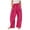 Hot Pink, variant on Girl's Barrel Sweatpant High Waisted Wide Leg Sweat Pant Drawstring Athletic Baggy Pant Y2K Palazzo Patchwork Trousers