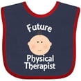 thumbnail image 3 of Inktastic Future Physical Therapist Occupation Boys or Girls Baby Bib, 3 of 4