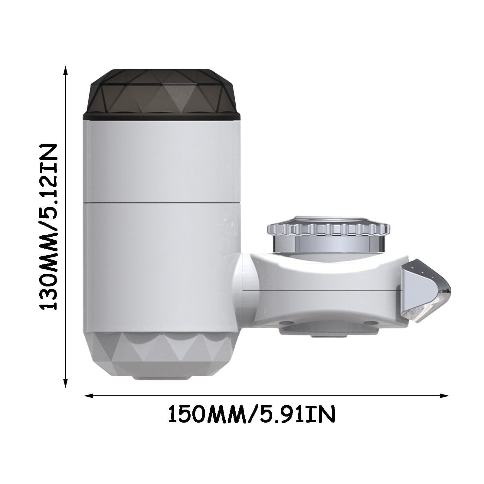 EARKITY Instant Tankless Water Heater, Hot Water Heater Faucet, Electric Kitchen Bathroom Fast Heating Tap Water Faucet, 360掳 Rotating Hot Water Faucet with LED Digital Display for Kitchen Bathroom