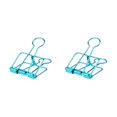 thumbnail image 1 of stanreset 1/2/3 20 Pieces Metal Paper Clip Anti-rust Unfading Solid Color Replacement Home Office File Examination Papers Clips Blue 19mm 2PCS, 1 of 6