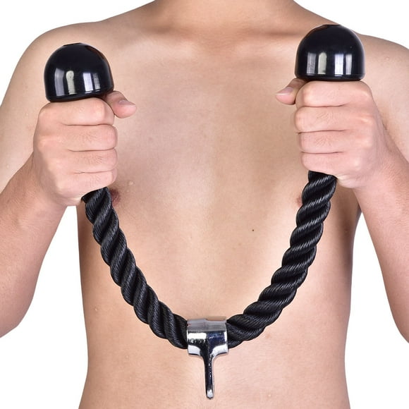 Fosa Gym Press Cable Attachment,Musculus Biceps Triceps Tension Rope Bodybuilding Gym Push Pull Press Cable Attachment, Press Cable Attachment