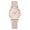 Gray, variant on Jewelry VerPetridure Women Watches Bracelet Set Flowers Ladies Bracelet Watch Casual Leather Quartz