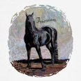 thumbnail image 3 of CafePress - Friesian Horse Sweatshirt - Crew Neck Sweatshirt, 3 of 4