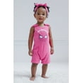thumbnail image 2 of Marvel Avengers Spider-Man Infant Baby Girls French Terry Romper and Headband Red 18 Months, 2 of 5