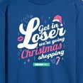 thumbnail image 3 of Mean Girls - Get In Loser Christmas Shopping - Men's Long Sleeve T-Shirt, 3 of 5
