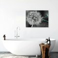 thumbnail image 6 of YILUYINQING Dandelion Canvas Print Wall Decorations for Home | Ready To Hang Room Home Art Decor 20x16in, 6 of 6