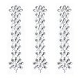 thumbnail image 1 of Self-Adhesive Shiny Rhinestone Sticker 3 Sheets Ideal For Home Decoration And Art Projects Suitable For Girls And Kids White Style, 1 of 4