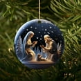 thumbnail image 3 of KCEHTA Nativity Christmas Ornaments, Nativity Ornaments for Christmas Tree, Christmas Nativity Scene Ornaments, Birth of Jesus Christmas Decorations for Tree Xmas Home Office Car, 3 of 7