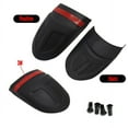 thumbnail image 3 of Black Motorcycle Front Fender Extension Mudguard Flap Compatible for Honda NC 750 700 X S, 3 of 5