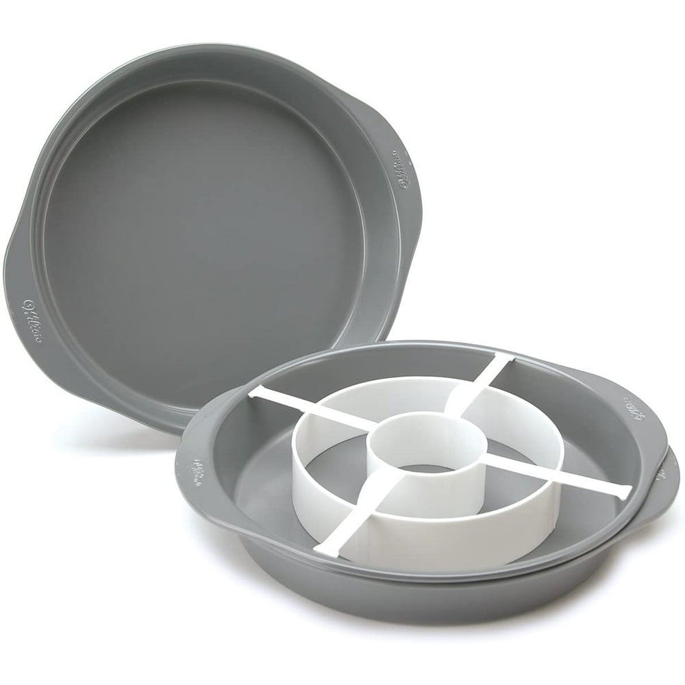 wilton checkerboard cake pan set instructions
