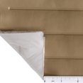 thumbnail image 2 of Pleated Marine Vinyl Upholstery Fabric  Light Tan SAMPLE 3" x 3" Boat Auto, 2 of 6