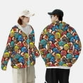 thumbnail image 4 of Fotbe Veste de Protection Solaire UPF 50+ pour Hommes et Femmes avec Capuche et Poches pour Randonnée en Plein Air - Grande Taille, 4 of 7