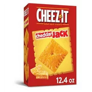 Cheez-It Baked Snack Crackers Cheddar Jack 12.4 oz (Pack of 32)