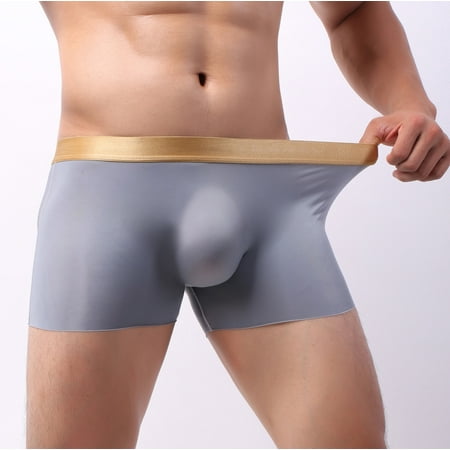 

B91xZ Lingerie For Women Seamless Underwear Boxer Fashionable Comfortable Breathable Pants Ice Men s Women s Lingerie Set plus Size Grey L