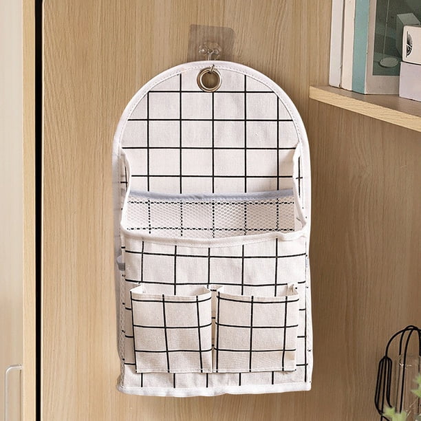 Organizadores de armario y almacenamiento, organización y almacenamiento, bolsa de almacenamiento de tela para colgar en la pared, bolsa organizadora para colgar en la pared con bolsillos para cocina,
