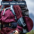 thumbnail image 4 of 50 Hebillas Deslizantes de Escalera CooBigo para Correas de Mochila, 4 of 6