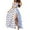 White, variant on GDREDA Party V Neck High Fashion Dress Sleeveless Maxi Women Summer Print Slit Sexy Women's Dress Bump Friendly Dress