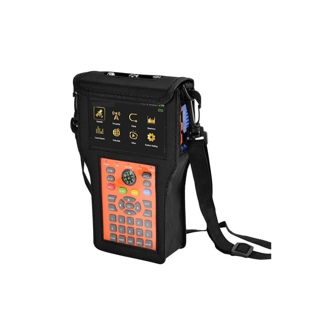 V8 Finder Pro DVB-S2 DVB-T2 DVB-C AHD H.265 Satellite Meter Satellite Finder Better Than Satlink ST-5150 Ws-6933 Vf-6800 ,Portable Carrying