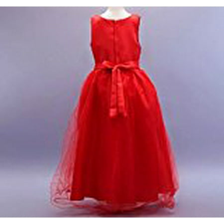 Princess Bodice - Girls' Long Sleeve Lace Bodice with Mesh Pleated Skirt Princess Party Dress