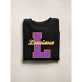 thumbnail image 3 of Vintage College Louisiana Sweatshirt Men -Image by Shutterstock, Male Large, 3 of 4