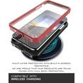 thumbnail image 4 of ArmadilloTek Vanguard Case Compatible with iPhone 11 (6.1 inches) Military Grade Full-Body Rugged with Kickstand and Built-in Screen Protector - Red, 4 of 4