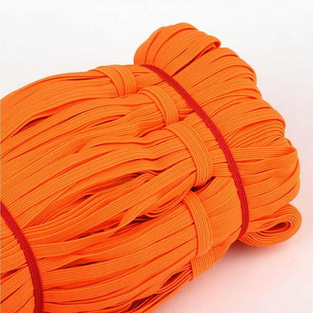 6mm 30 Meter Elastic Band Clothes Pants Sewing Repairing DIY Solid