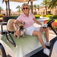 thumbnail image 3 of Golf Cart Seat Covers for 2 Seater, Sage Green Ombre Soft Microfiber Cart Seat Towel Blanket, Farmhouse Sage Green Ombre Absorbent Breathable Non Slip Bench Seats Protector for Golf Course 51"x31", 3 of 9