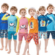 thumbnail image 2 of Traje de baño para niños Traje de buceo con protección solar de manga larga para bebés Traje de baño de aguas termales cálido de secado rápido para niños, 2 of 6