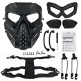 thumbnail image 4 of Outdoor Riding Mask, Halloween Cosplay CS Tactical Wear-resistant Full Face Masks with Anti-fog Lens, 4 of 5