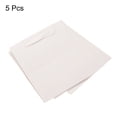 thumbnail image 3 of Uxcell 25x25cm Paper Gift Bag with Handle Storage Bag for Party Favor, White 5 Pack, 3 of 5