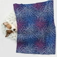 thumbnail image 6 of Yiaed Ireworks In The Night Sky Print Dog Blankets-Cat Blanket Washable for Couch Protection,Puppy Blanket, Soft Plush Reversible Throw Furniture Protector-Small, 6 of 8