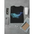thumbnail image 3 of Neon Whale T-Shirt Men -Image by Shutterstock, Male Large, 3 of 4