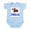 Sky Blue, variant on CafePress - Future Lumberjack Baby Toddler Infant Bodysuit - Baby Light Bodysuit, Size Newborn - 24 Months