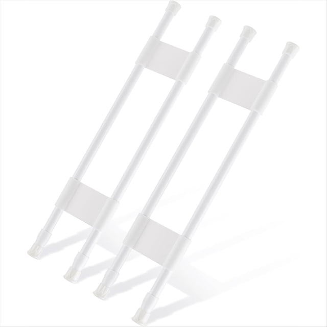 2 Barras Dobles para Refrigerador de RV, Varillas de Tensión para RV con Longitud Ajustable de 15,7 A 27,6 Pulgadas.