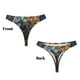 thumbnail image 3 of Fotbe Steampunk Mechanical Butterfly Tanga Sin Costuras para Mujer con Estampado – Panties Invisibles, Transpirables y Cómodos para Uso Diario-Large, 3 of 6